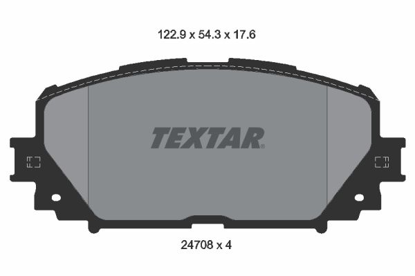 Brake Pad Set, disc brake 2470801