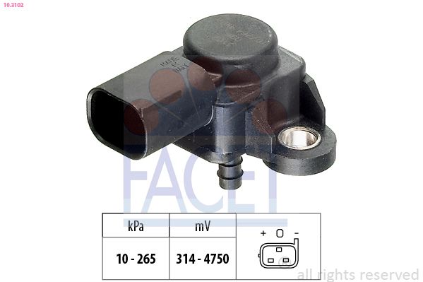 Air Pressure Sensor, altitude adaption 10.3102