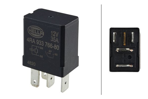 HELLA 4RA 933 766-801 Relay, air conditioning