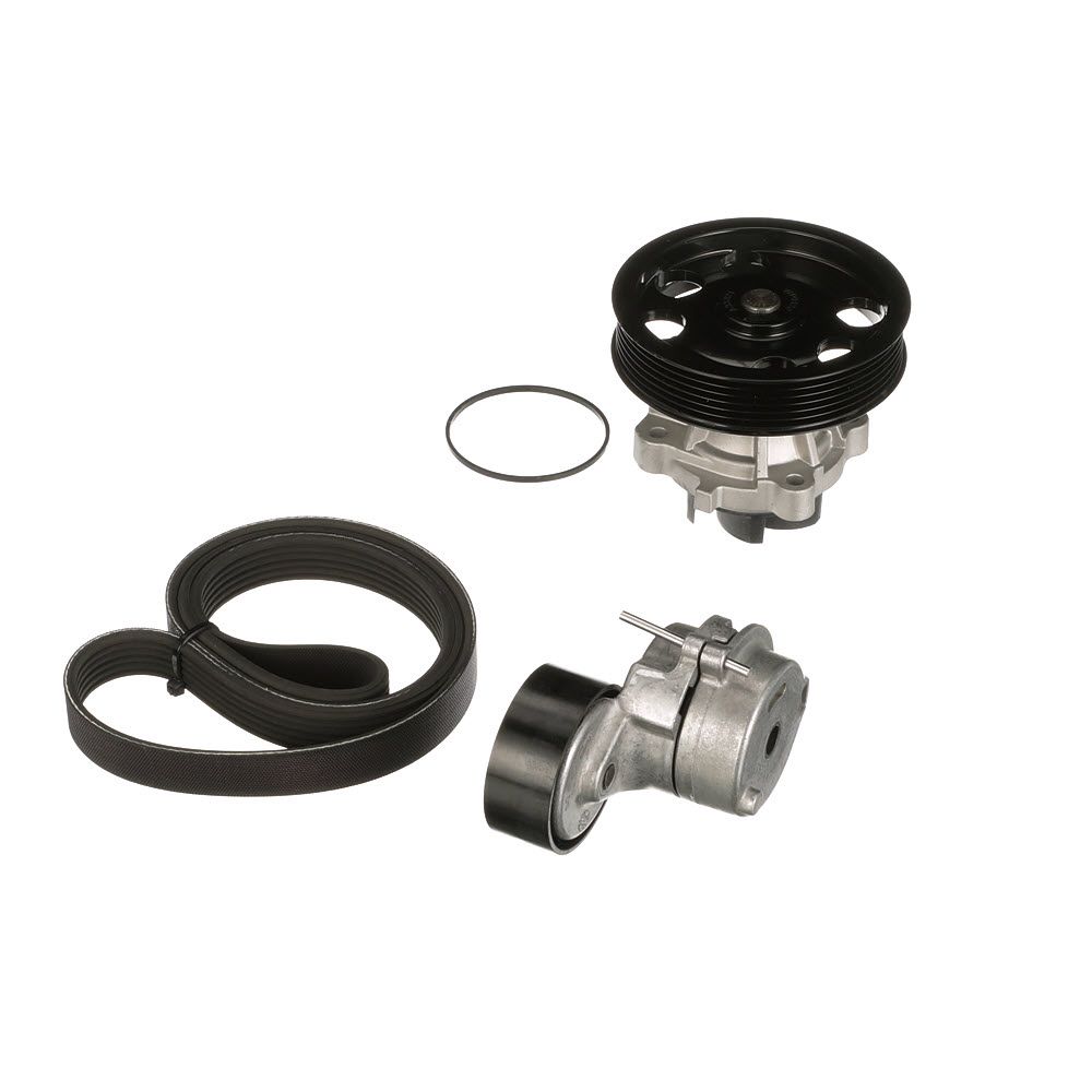 vandens siurblys + V formos rumbuotas diržas, komplektas