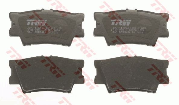 TRW DISC BRAKE PADS - TecDoc 2
