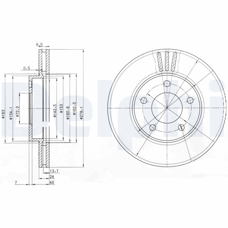 Brake Disc BG3792