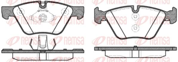 Premium Front Brake Pad Set Premium Front Brake Pad Set