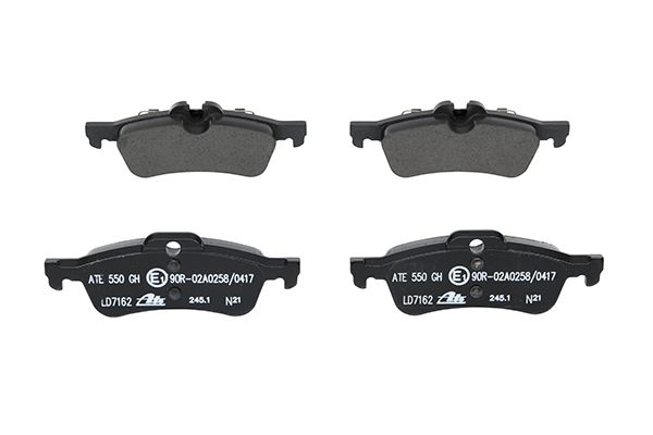 Brake Pad Set, disc brake 13.0470-7162.2