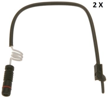 Warnkontakt, Bremsbelagverschleiß