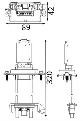 Resistencia, ventilador del interior