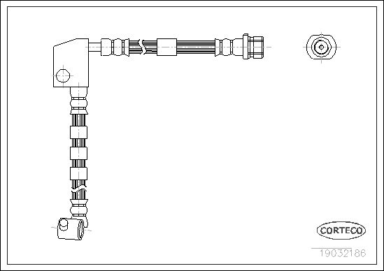 FLEXIBLE DE FREIN NISSAN PRIMERA  0705