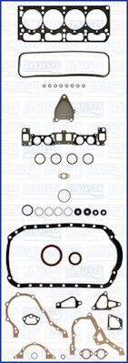 Juego completo de empaques, motor
