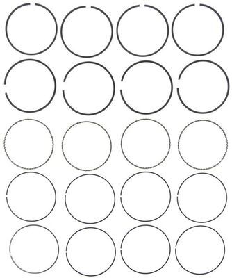 Juego de anillo para pistón