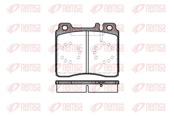 Premium Front Brake Pad Set Premium Front Brake Pad Set