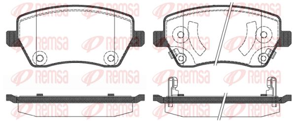 Premium Front Brake Pad Set Premium Front Brake Pad Set