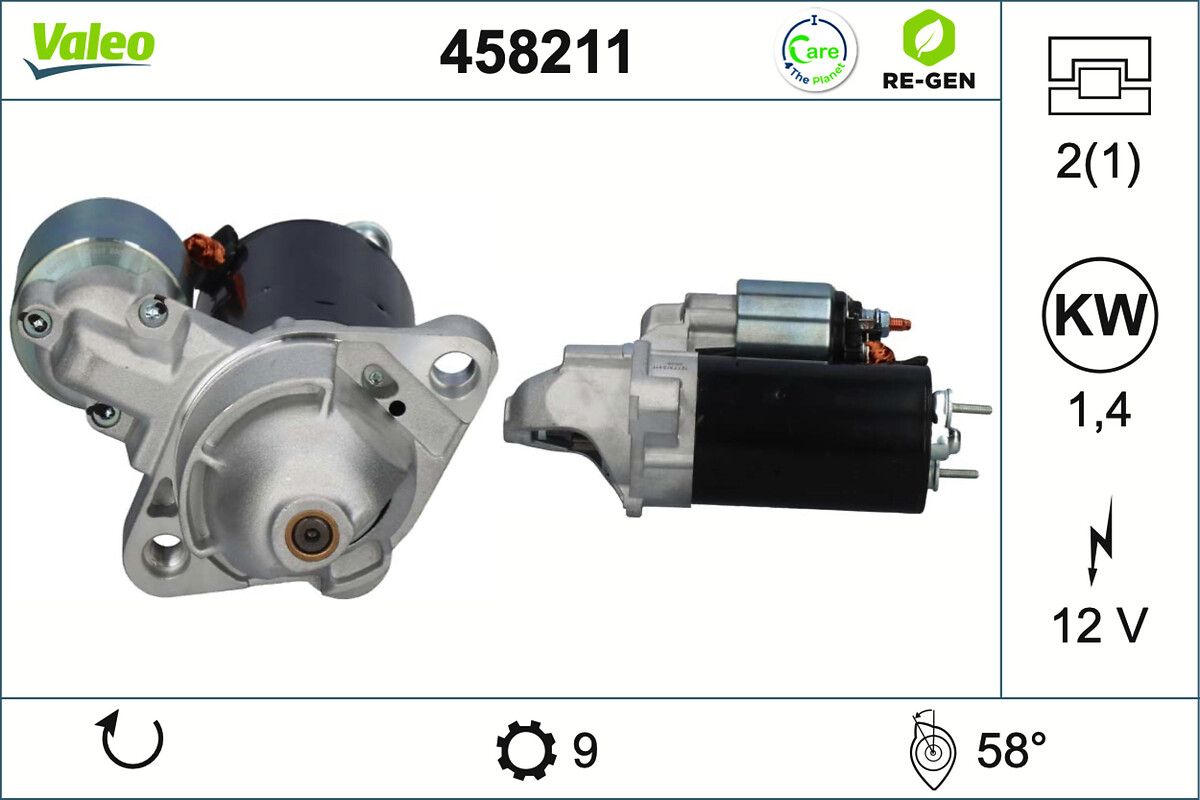 VALEO 458211 - Starter