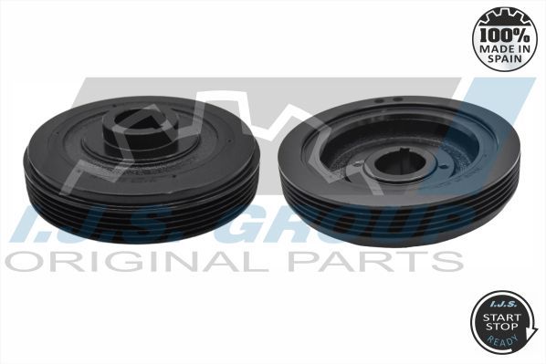 IJS GROUP 17-1002 - Riemenscheibe, Kurbelwelle