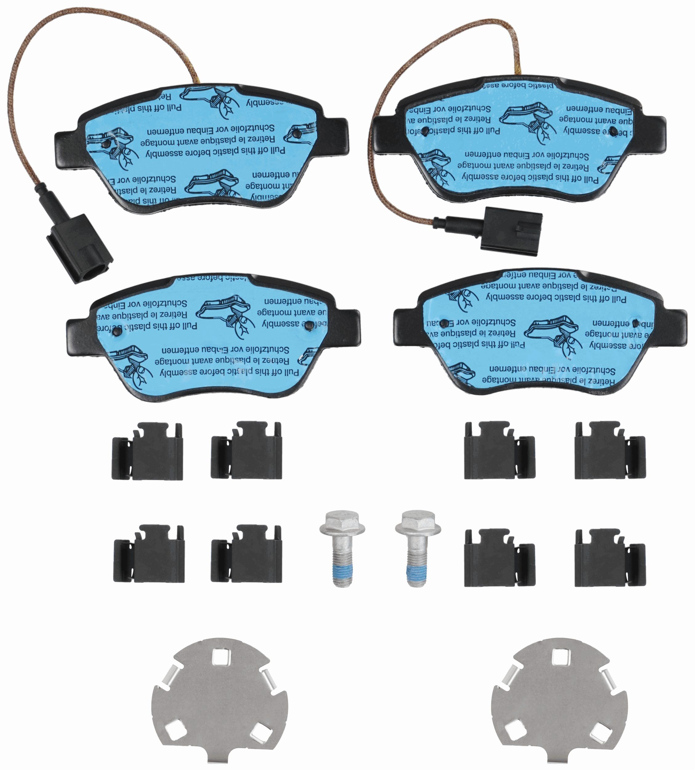 TRW DISC BRAKE PADS - TecDoc 2