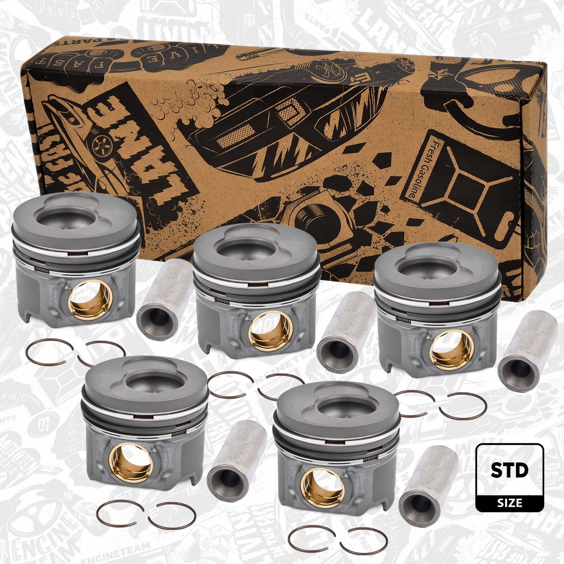 PM013700 ET ENGINETEAM boxET – service kit dugattyú