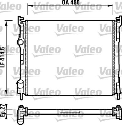 RAD MOT RENAULT CLIO II, THALIA I  9900