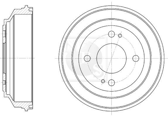 TAMBOUR DE FREIN  .