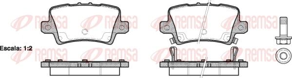 Brake Pad Set, disc brake 1206.02