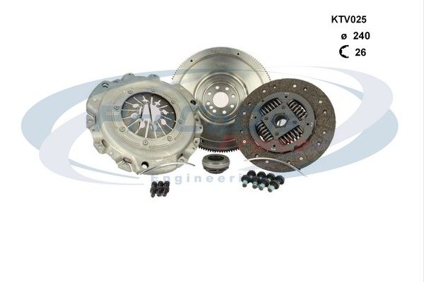 KIT D EMBRAYAGE + VOLANT MOTEUR