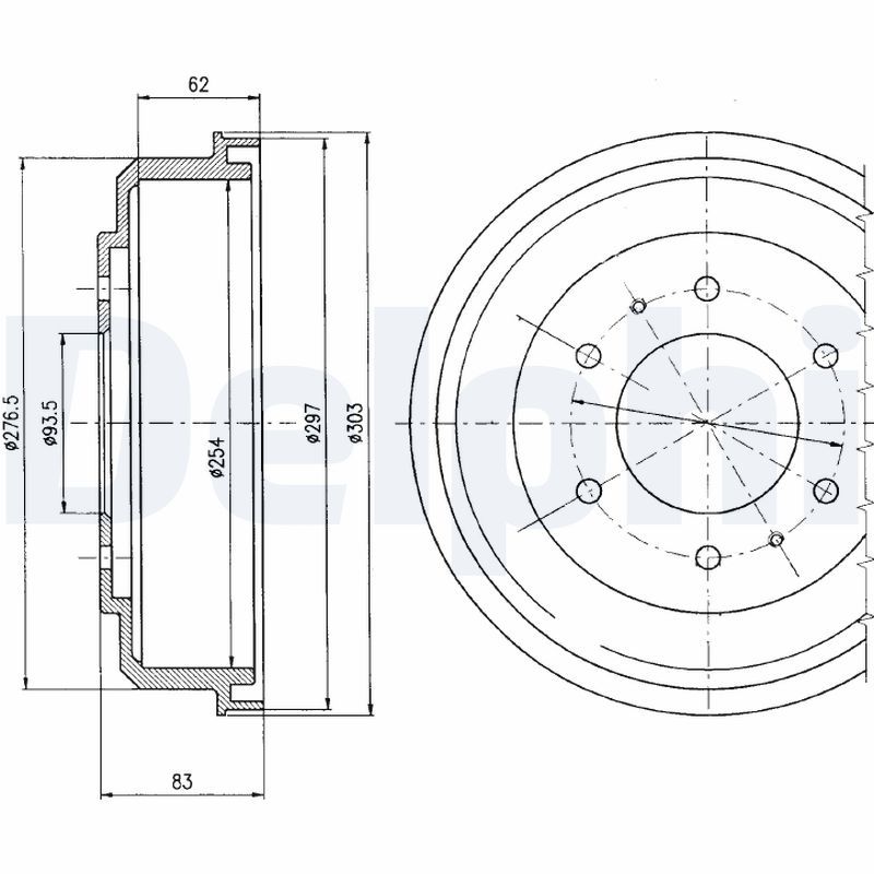 TAMBOUR DE FREIN  0702