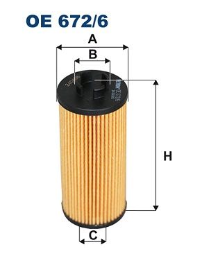 Oil Filter OE 672/6