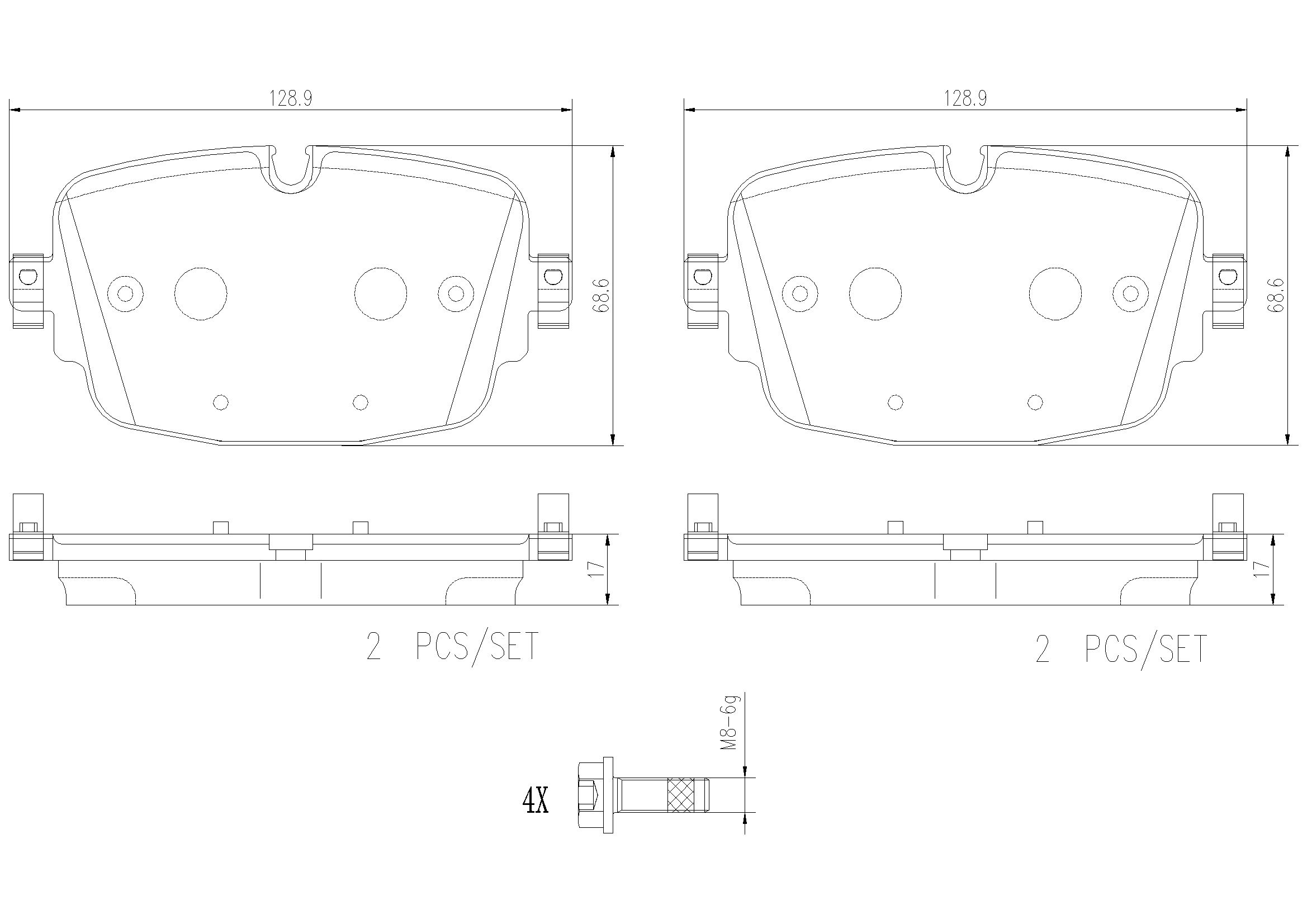 AUDI Q7 4M 15-20 (RR) - TecDoc Only
