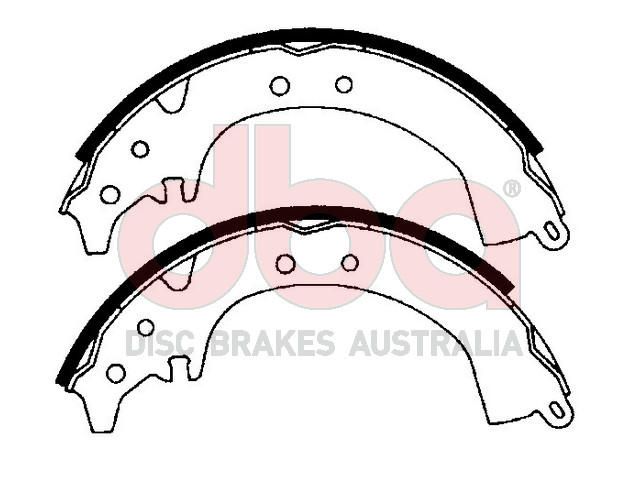 Street Series Brake Shoes [Toyota Celica/Cressida/Supra 228.6mm] - TecDoc Only