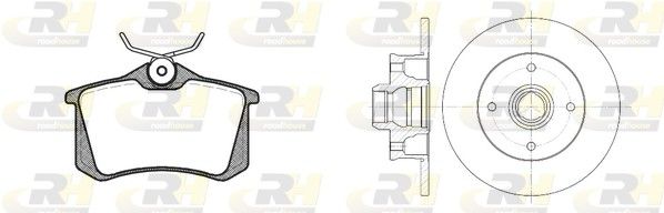 Bremsensatz, Scheibenbremse