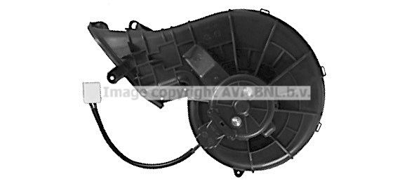 VL8164 PRASCO villanymotor, szellőzőventilátor