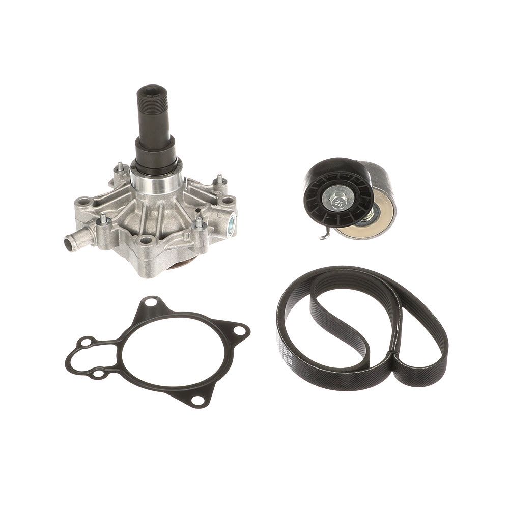 vandens siurblys + V formos rumbuotas diržas, komplektas