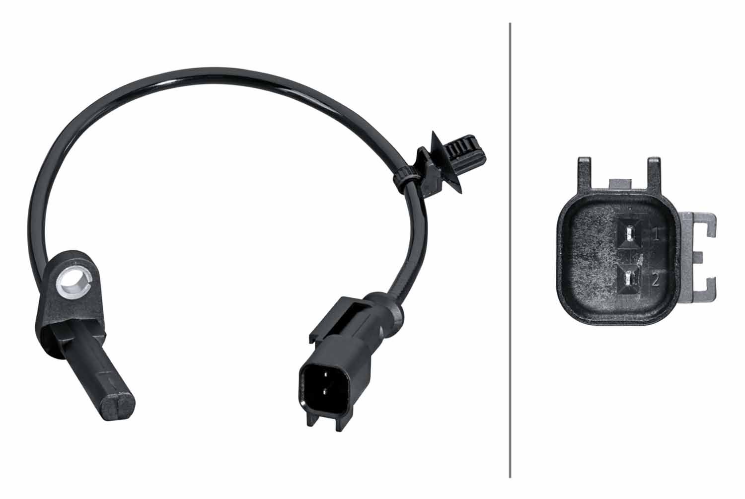 Hella 6PU 358 217-961 Sensor, Raddrehzahl