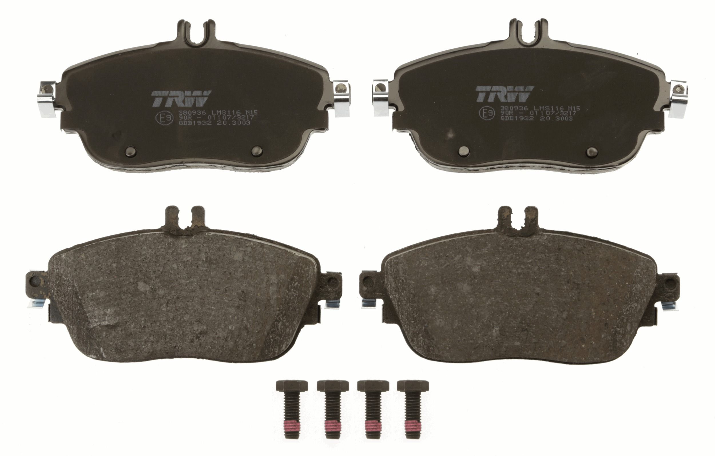 TRW DISC BRAKE PADS - TecDoc 2