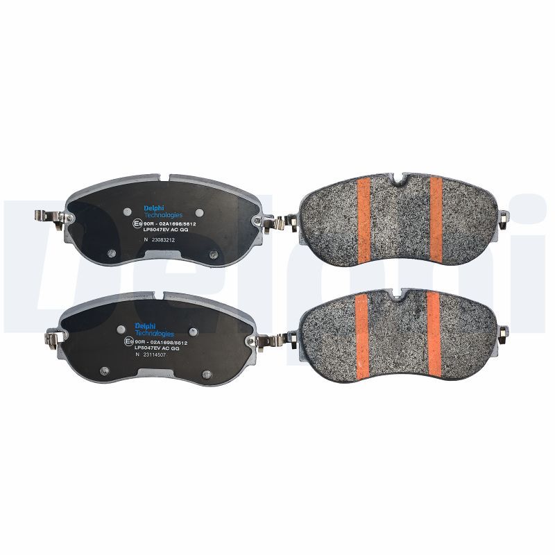 Bremsbelagsatz, Scheibenbremse