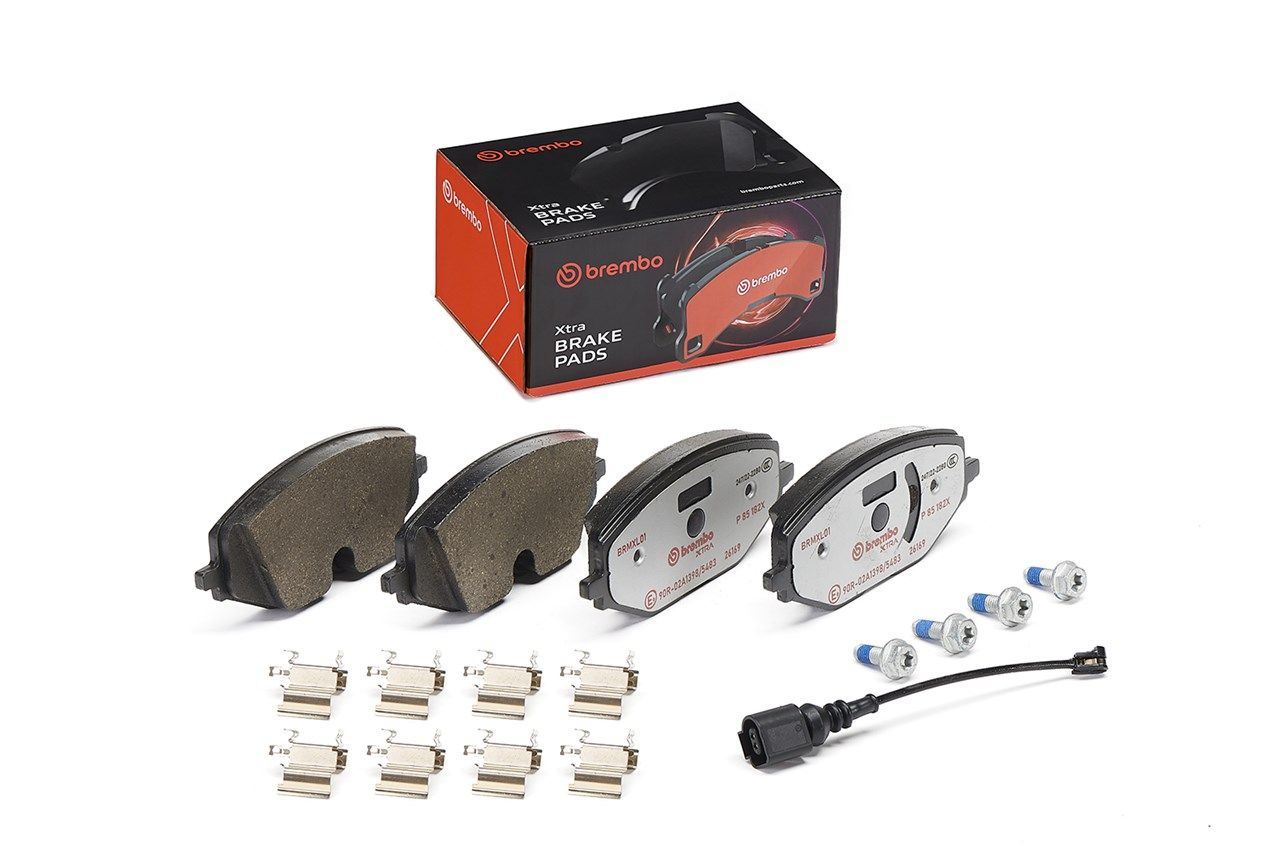 Brembo P 85 182X Bremsbelagsatz, Scheibenbremse