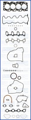 Juego completo de empaques, motor