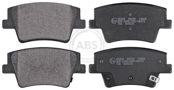 Brake Pad Set, disc brake 35306