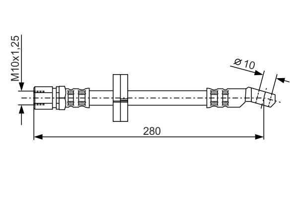 Brake Hose 1 987 476 239