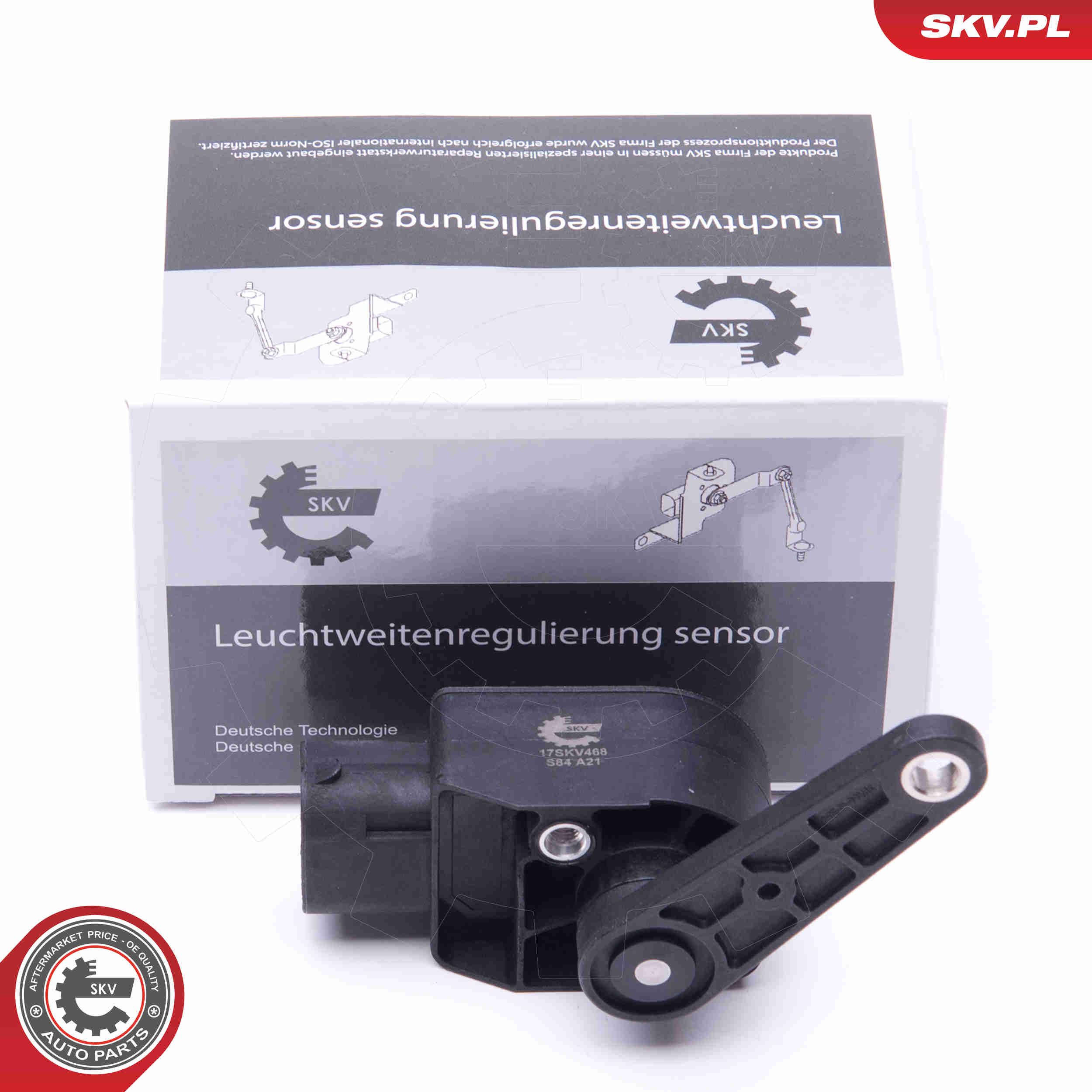 Sensor, Leuchtweitenregulierung