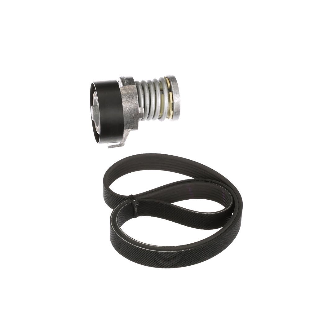 V formos rumbuotas diržas, komplektas