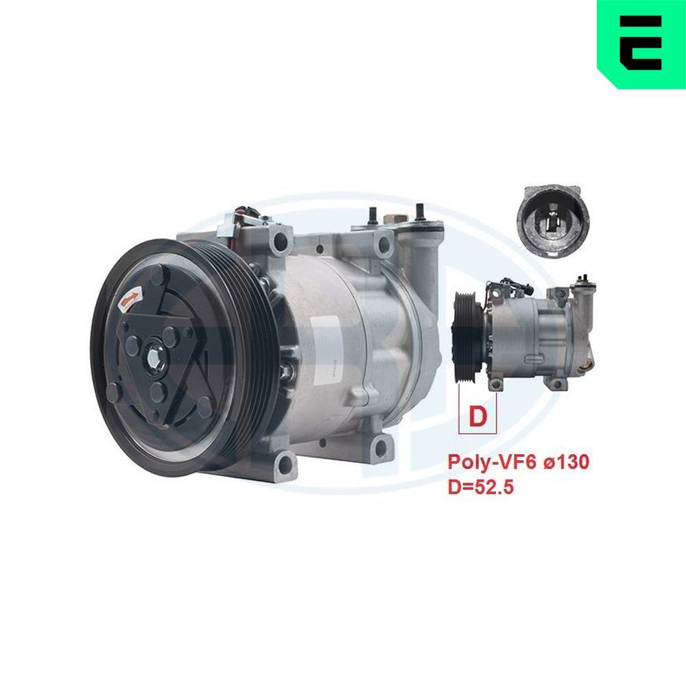 ERA 670000 - Kompressor, Klimaanlage
