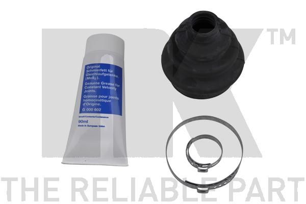 Faltenbalgsatz, Antriebswelle