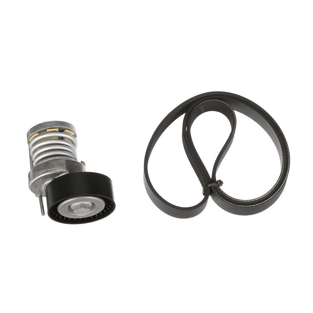 V formos rumbuotas diržas, komplektas