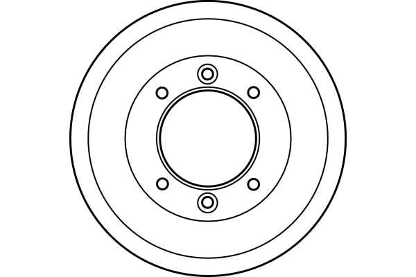 TRW BRAKE DRUM - TecDoc 2