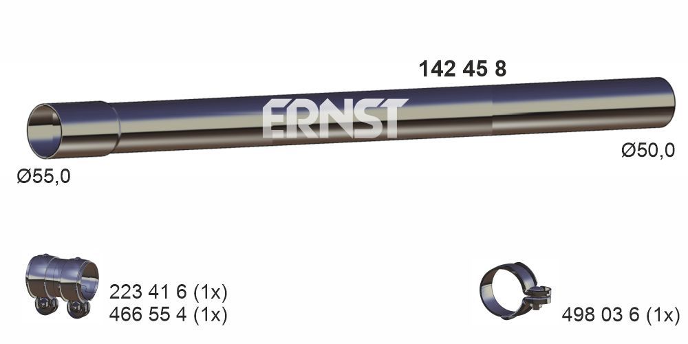 ERNST 142458 - Abgasrohr