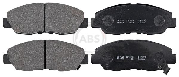 Brake Pad Set, disc brake 36722