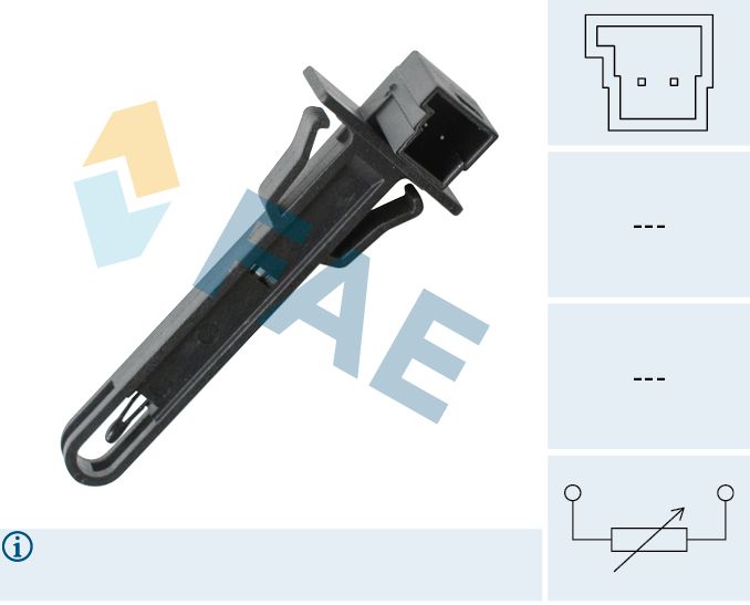 FAE 33923 - Sensor, Innenraumtemperatur