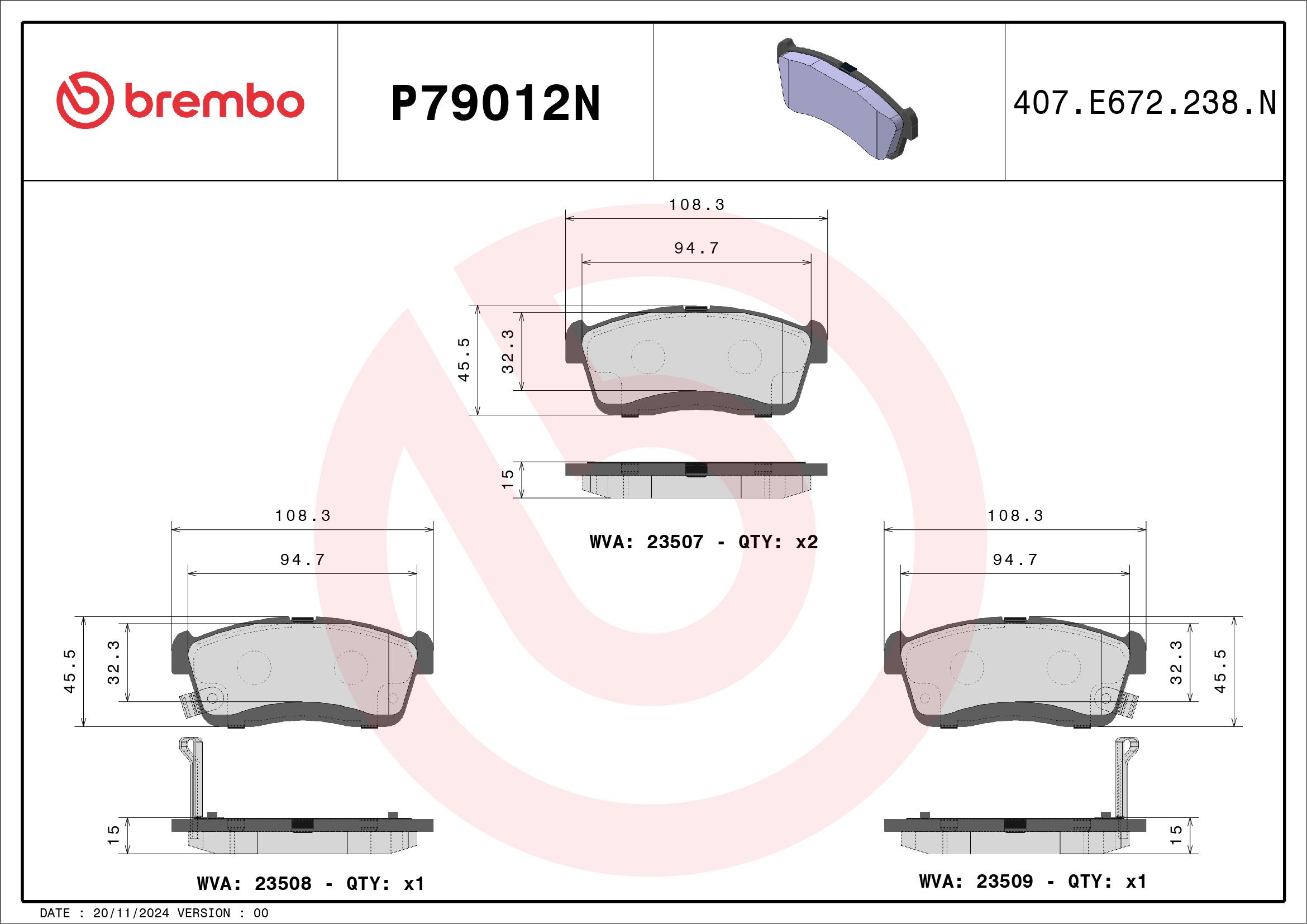 SUZUKI SWIFT 04-07 (FRT) - TecDoc 1