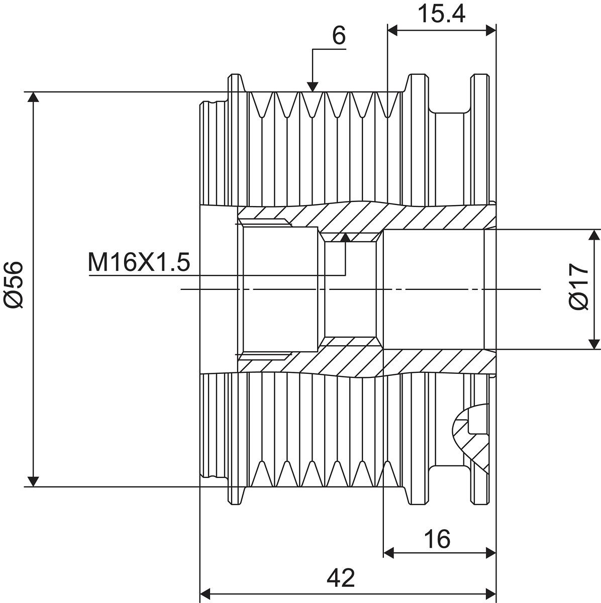 Generatorfreilauf Generatorfreilauf