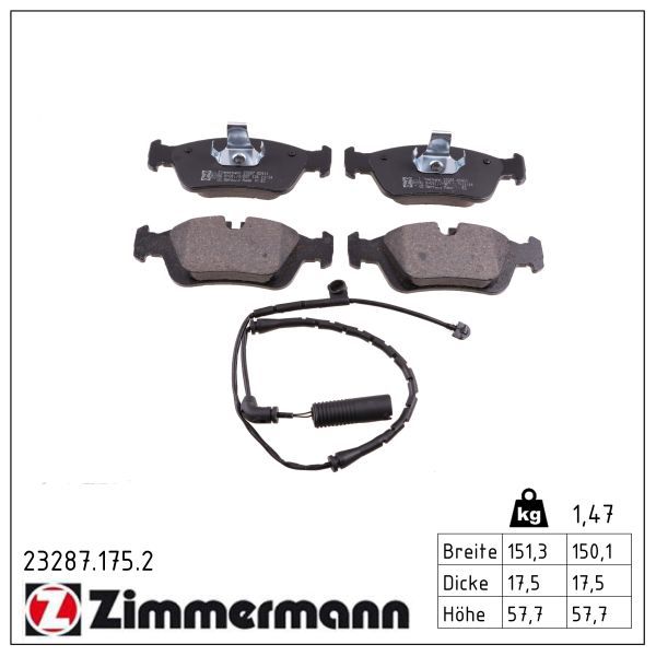 Bremsbelagsatz, Scheibenbremse