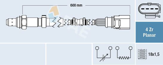 Lambda Sensor 77458